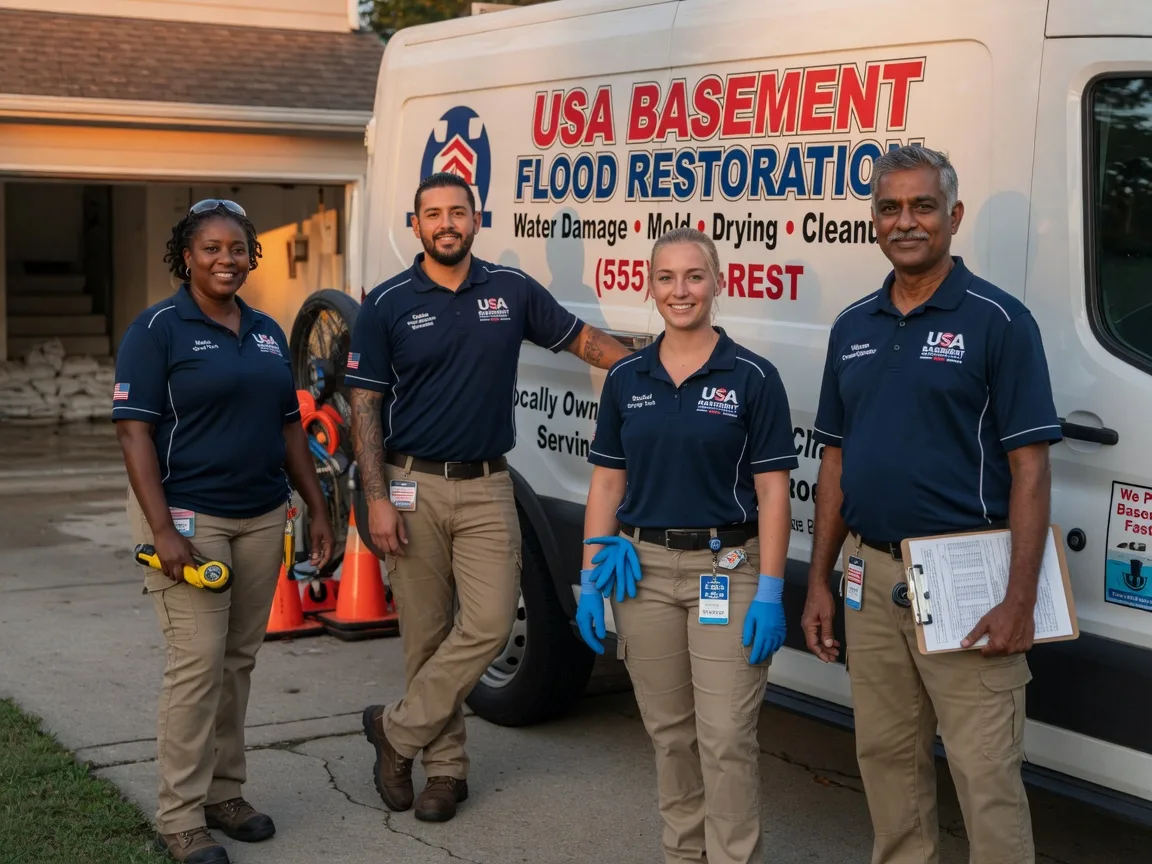 Basement Flood Cleanup company in Cypress, IL